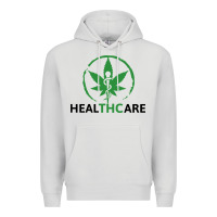 Dove Grey healthcare thc marijuana cannabis medical Premium Hoodie - linhVisuals