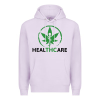 Lilac healthcare thc marijuana cannabis medical Premium Hoodie - linhVisuals