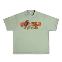 Oil Green Gobble Gobble Til You Wobble Urban Heavy Tee - LillyAllenDesigns