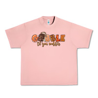 Salmon Gobble Gobble Til You Wobble Urban Heavy Tee - LillyAllenDesigns