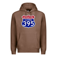 Chestnut california usa highway 395 hiking fishing climbing adventure premium Premium Hoodie - linhVisuals