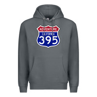 Rock california usa highway 395 hiking fishing climbing adventure premium Premium Hoodie - linhVisuals