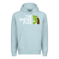 Blue Mist the shrek face Premium Hoodie - linhVisuals