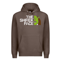 Coffee the shrek face Premium Hoodie - linhVisuals