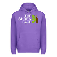 Purple the shrek face Premium Hoodie - linhVisuals