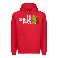 Red the shrek face Premium Hoodie - linhVisuals