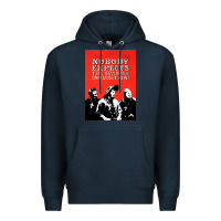 Navy nobody expects the spanish inquisition Premium Hoodie - linhVisuals