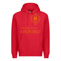 Red oxford Premium Hoodie - linhVisuals