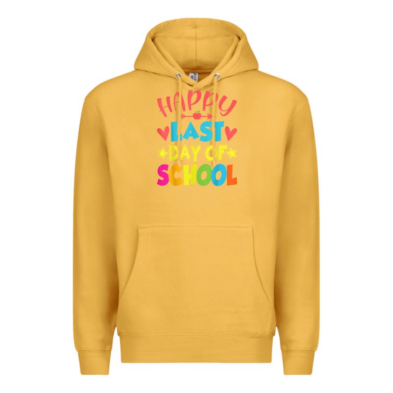 Happy Last Day Of School Teacher Boys Girls School Last Day Premium Hoodie by linhVisuals | Teevron