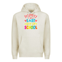 Oatmeal Heather happy last day of school teacher boys girls school last day Premium Hoodie - linhVisuals