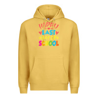 Antique Gold happy last day of school teacher boys girls school last day Premium Hoodie - linhVisuals