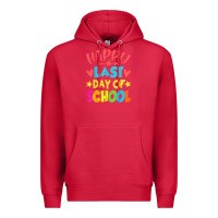 Cardinal happy last day of school teacher boys girls school last day Premium Hoodie - linhVisuals