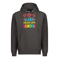 Smoke happy last day of school teacher boys girls school last day Premium Hoodie - linhVisuals