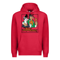 Cardinal buddy thunderstruck friend Premium Hoodie - linhVisuals
