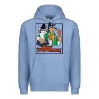 Colony Blue buddy thunderstruck friend Premium Hoodie - linhVisuals
