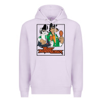 Lilac buddy thunderstruck friend Premium Hoodie - linhVisuals