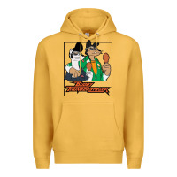 Mustard buddy thunderstruck friend Premium Hoodie - linhVisuals
