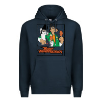 Navy buddy thunderstruck friend Premium Hoodie - linhVisuals