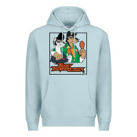 Blue Mist buddy thunderstruck friend Premium Hoodie - linhVisuals
