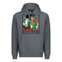 Rock buddy thunderstruck friend Premium Hoodie - linhVisuals