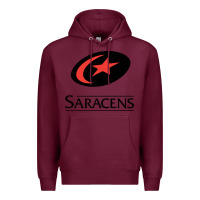 Burgundy saracens Premium Hoodie - linhVisuals