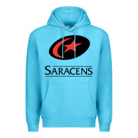 Ocean Blue saracens Premium Hoodie - linhVisuals