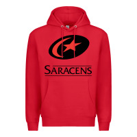 Red saracens Premium Hoodie - linhVisuals
