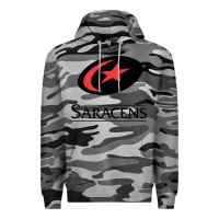 Slate Camo saracens Premium Hoodie - linhVisuals