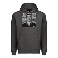 Charcoal Heather swans reflecting elephants 1937 by salvador dali 83665573 Premium Hoodie - linhVisuals