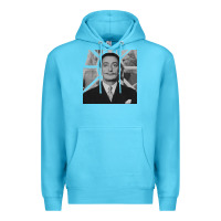 Ocean Blue swans reflecting elephants 1937 by salvador dali 83665573 Premium Hoodie - linhVisuals