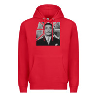 Red swans reflecting elephants 1937 by salvador dali 83665573 Premium Hoodie - linhVisuals