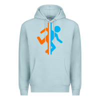 Blue Mist portal   portal Premium Hoodie - linhVisuals
