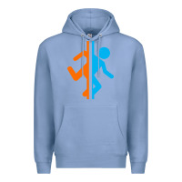 Colony Blue portal   portal Premium Hoodie - linhVisuals