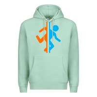 Seafoam portal   portal Premium Hoodie - linhVisuals