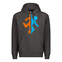 Smoke portal   portal Premium Hoodie - linhVisuals