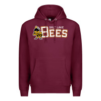 Burgundy salt lake city bees Premium Hoodie - linhVisuals