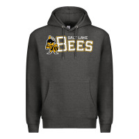 Charcoal Heather salt lake city bees Premium Hoodie - linhVisuals