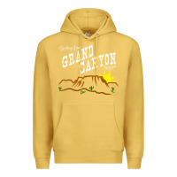 Antique Gold arizona grand canyon greetings souvenir tee shirt Premium Hoodie - linhVisuals