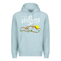 Blue Mist arizona grand canyon greetings souvenir tee shirt Premium Hoodie - linhVisuals