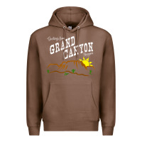 Chestnut arizona grand canyon greetings souvenir tee shirt Premium Hoodie - linhVisuals