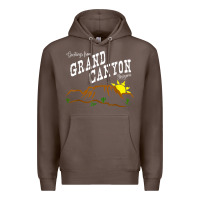 Coffee arizona grand canyon greetings souvenir tee shirt Premium Hoodie - linhVisuals