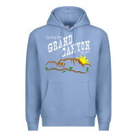 Colony Blue arizona grand canyon greetings souvenir tee shirt Premium Hoodie - linhVisuals