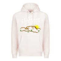 Pale Pink arizona grand canyon greetings souvenir tee shirt Premium Hoodie - linhVisuals