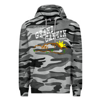 Slate Camo arizona grand canyon greetings souvenir tee shirt Premium Hoodie - linhVisuals