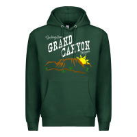 Sports Green arizona grand canyon greetings souvenir tee shirt Premium Hoodie - linhVisuals