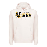 Pale Pink salt lake city bees Premium Hoodie - linhVisuals