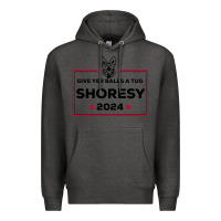 Charcoal Heather shoresy Premium Hoodie - linhVisuals