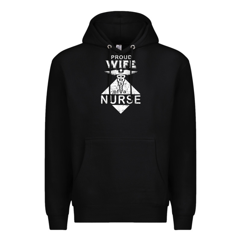 My Husband Is A Nurse Im A Proud Wife Of A Nurse Premium Hoodie by linhVisuals | Teevron