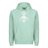 Seafoam my husband is a nurse im a proud wife of a nurse Premium Hoodie - linhVisuals