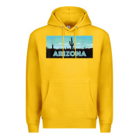 Lemon arizona shirt   saguaro cactus desert landscape t shirt Premium Hoodie - linhVisuals
